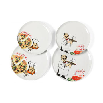 Wholesale Porcelain Ceramic Serving Dish Pizza Plate